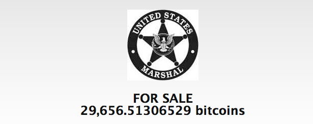 US Marshal Auction Bitcoins